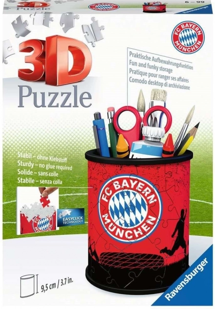 RAVENSBURGER 3D-Puzzle Stiftehalter: FC Bayern München 54 Teile