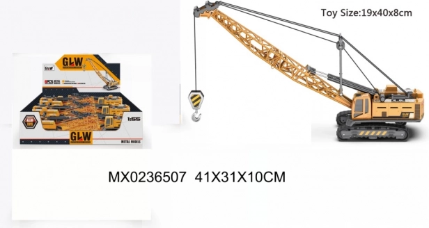 Metallmodell eines Krans 1:55