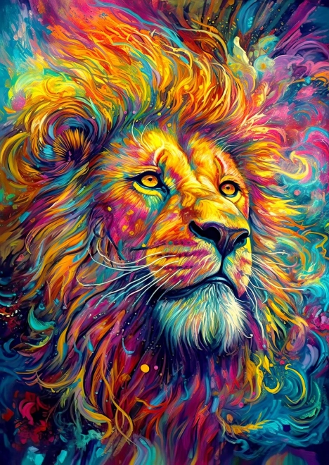 Enjoy Puzzle Leuchtender König 1000 Teile