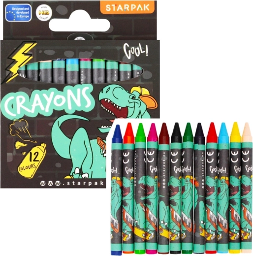 Wachsmalstifte Crayons 12 Stk.