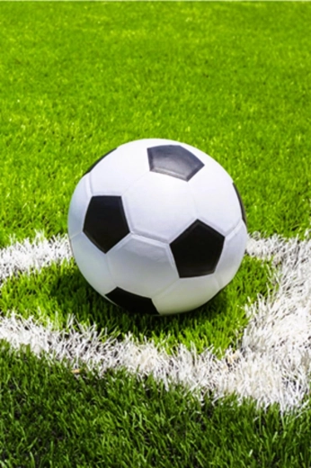 Fleecedecke Fußball 100 × 150 cm
