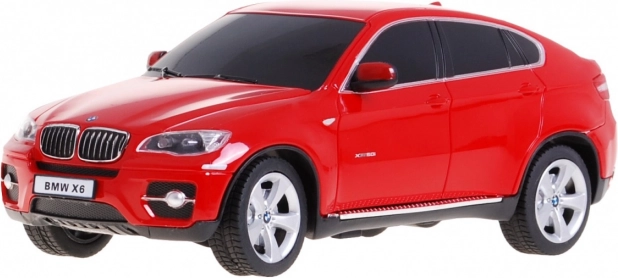BMW X6 Rot RASTAR Modell 1:24 SUV mit Fernsteuerung + Fernsteuerung