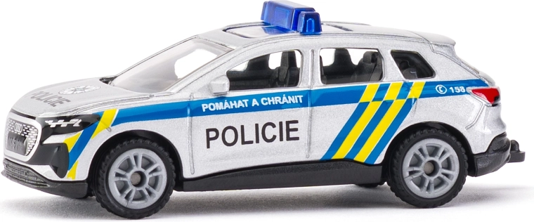 Siku Audi Q4 e-tron Polizei – tschechische Version