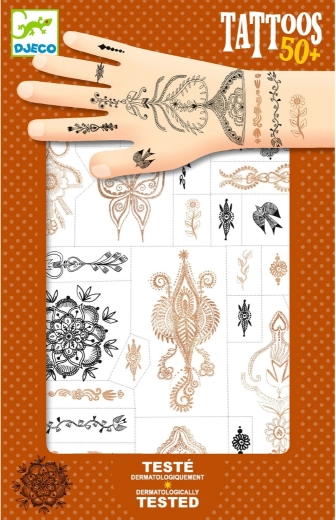 Djeco Tattoos – orientalischer Schmuck