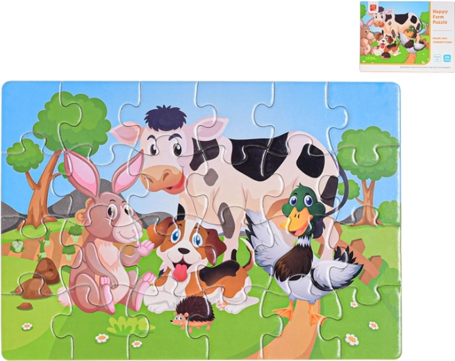 Kinderpuzzle Tiere 24 Teile