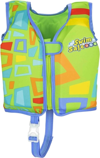 Schwimmweste zur Schwimmlernhilfe für Kinder S/M grün Bestway