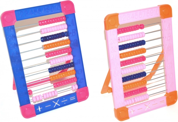 Buntes Kugelzählbrett