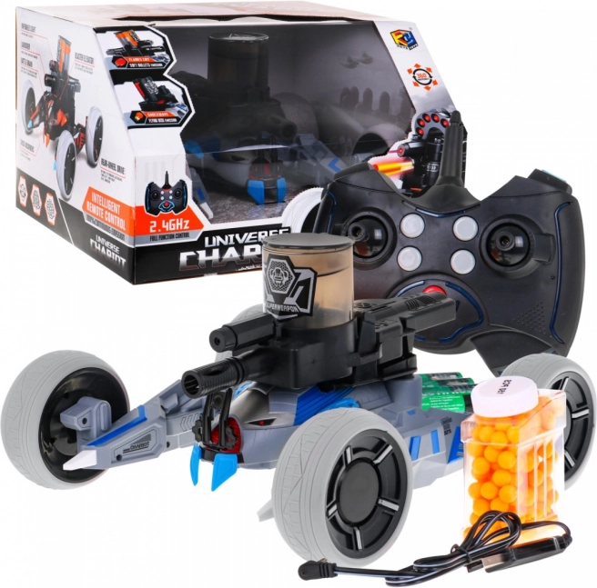 RC-Crawler mit Schussfunktion für Kinder 5+ mit Laserzieler und 150 Geschossen