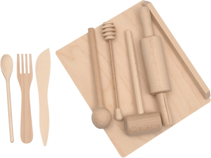 Holz-Küchenset für kleine Chefköche Baby Mix
