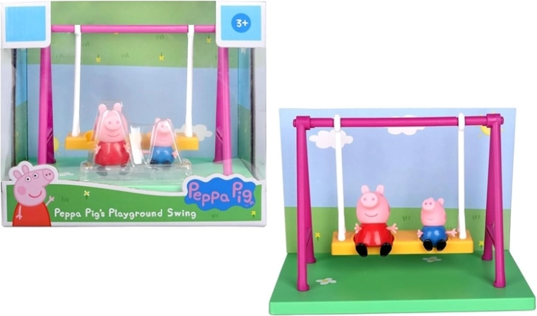 Peppa Pig Set: Schaukel mit 2 Figuren (Peppa & George)