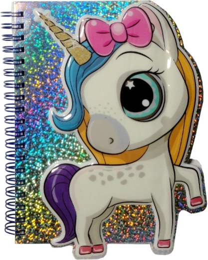 Holografisches Tagebuch mit Einhorn