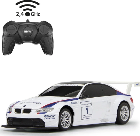 Ferngesteuertes Auto BMW M3 Sport 1:24 weiß