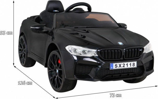 Elektrisches Kinderauto BMW M5 Drift, schwarz
