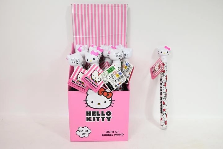 Leuchtender Seifenblasenstab Hello Kitty
