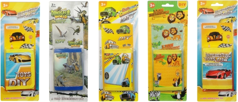 Kindergeldbörse mit dekorativen Aufklebern