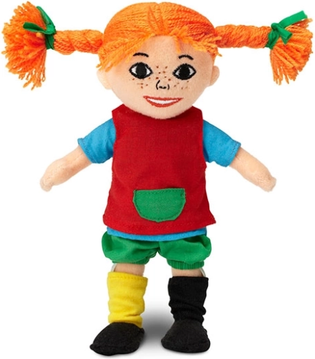 Weiche Stoffpuppe Pippi Langstrumpf 20 cm
