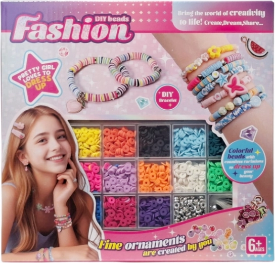 Kreativset zum Basteln von Perlenarmbändern