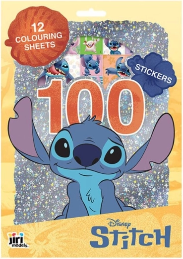Disney Lilo & Stitch Kreativset – 100 Sticker und 12 Ausmalbilder