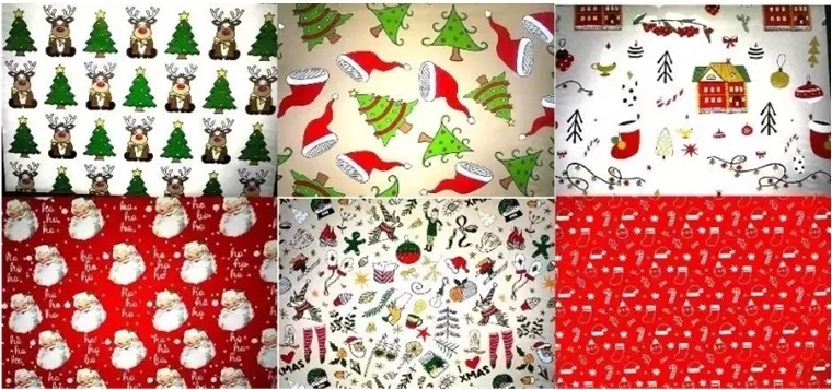 Weihnachtliches Geschenkpapier