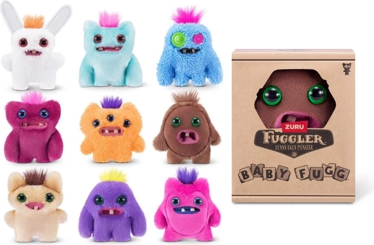ZURU Fuggler Mini Baby Fuggs Sammel-Plüschtier – 1 Stück