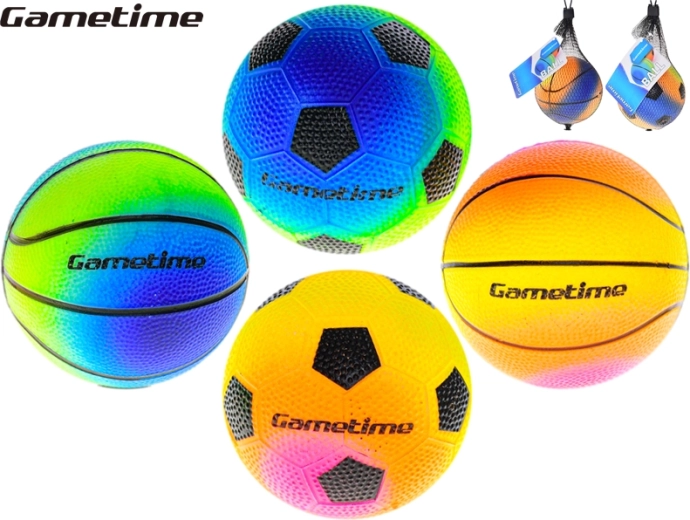 Regenbogen-Ball Gametime 10 cm