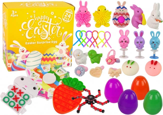 Oster-Set mit 24 Anti-Stress-Fidget-Spielzeugen