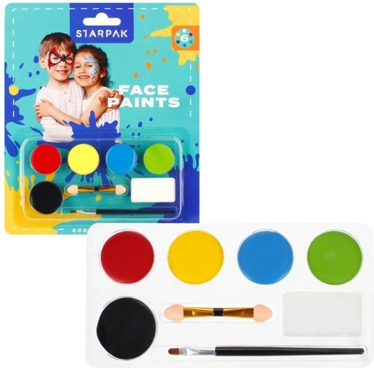 Gesichtsfarben-Set 6 Farben – 1 Stück