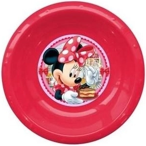 Kunststoff tiefer Teller Minnie