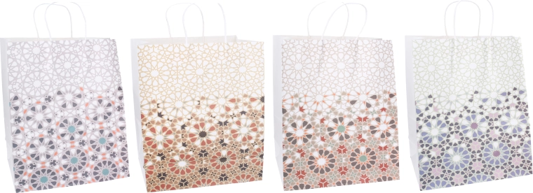 Geschenktüte XS mit Mosaikmuster – 1 Stück