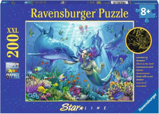 Leuchtendes Puzzle Unterwasserparadies XXL 200 Teile RAVENSBURGER