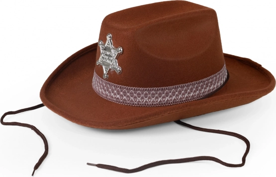 Kinder-Cowboyhut mit Sheriffstern