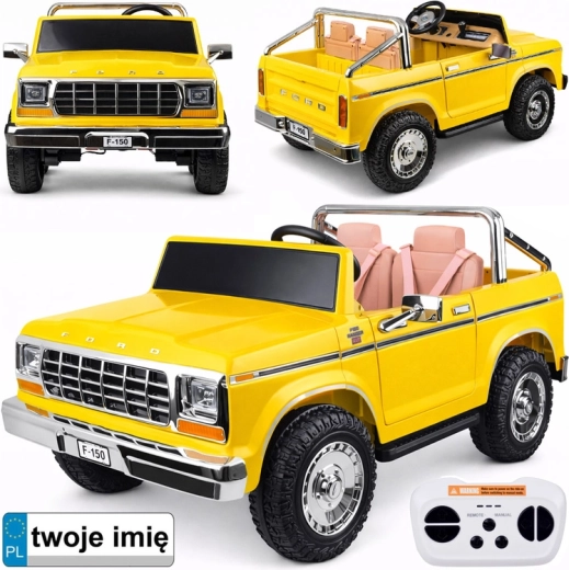 Elektrisches Kinderauto FORD Bronco Pickup für zwei
