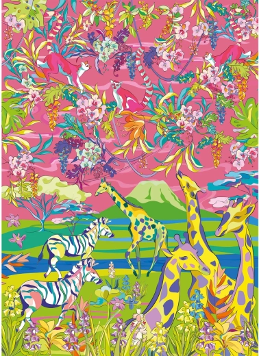 Puzzle Wilde Savanne 1000 Teile GIBSONS