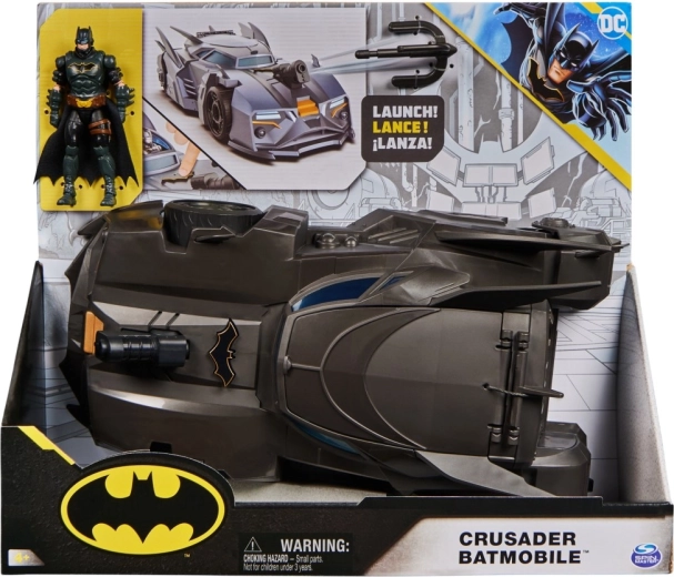 Batmobil mit Batman-Figur 10 cm