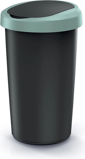 Abfalleimer Compacta R mit Klappdeckel 50 l