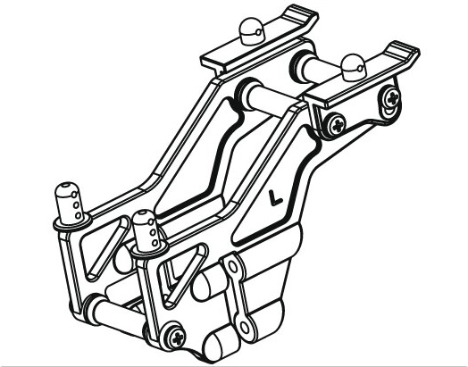 Spoilerhalter Akron JAMARA