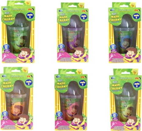 Slimy-Schleim mit leuchtendem Ball