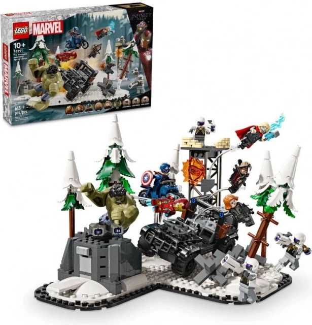 Lego Marvel Avengers: Ära von Ultron Bauset 613 Teile