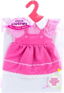 Rosa Puppenkleidchen 22 × 22 cm