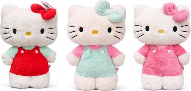 Hello Kitty Plüschtier fluffy 40 cm