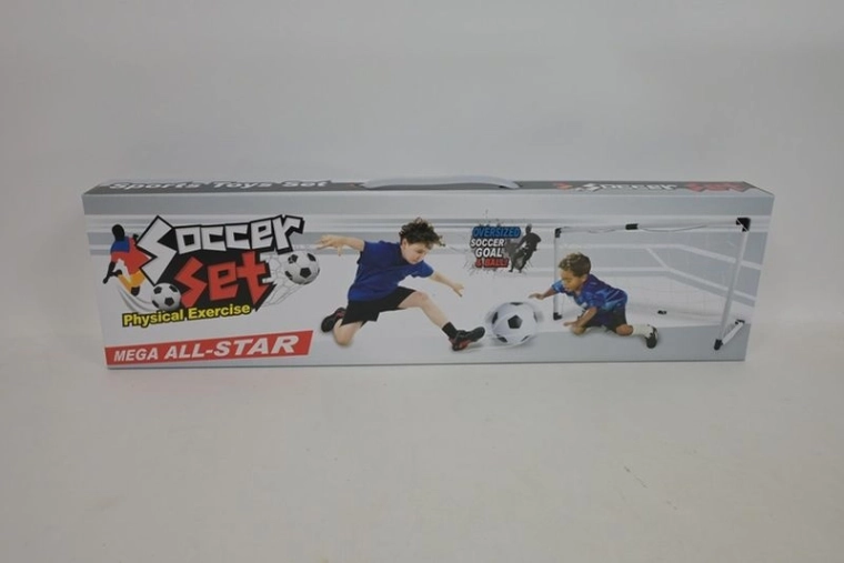 Kinder-Fußballtor – Set mit Ball und Pumpe