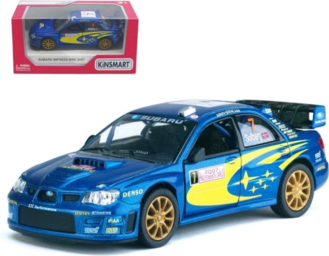 Subaru Impreza WRC Metallmodell 1:36 mit Pull-Back-Antrieb