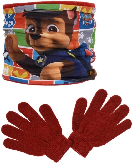 Halswärmer und Handschuhe Paw Patrol