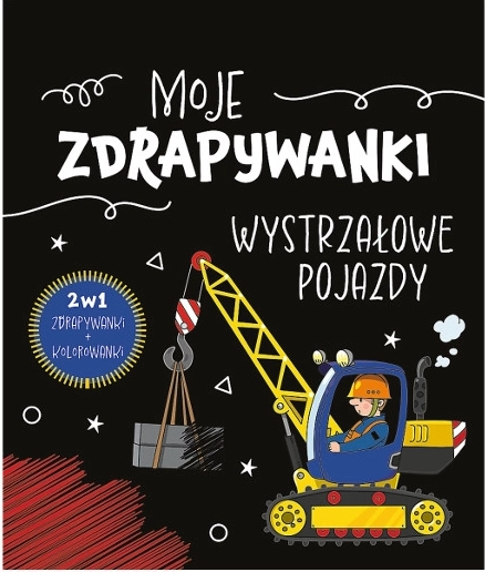 Kreatives Kratzbuch Moje zdrapywanki: wystrzałowe pojazdy (polnisch) – 1 Stück