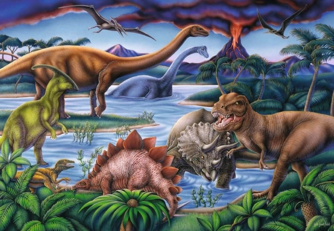 Puzzle Dinosaurier von Ravensburger – 35 Teile
