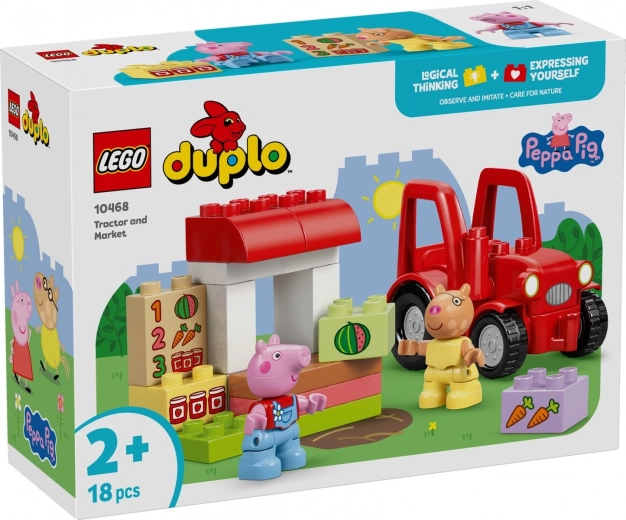 LEGO DUPLO PEPPA PIG Traktor und Markt (10468)