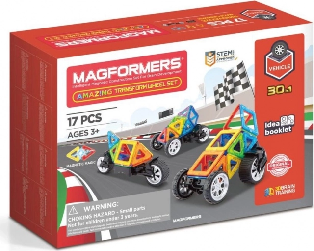MAGFORMERS Transform Wheel Buggy 17 Teile