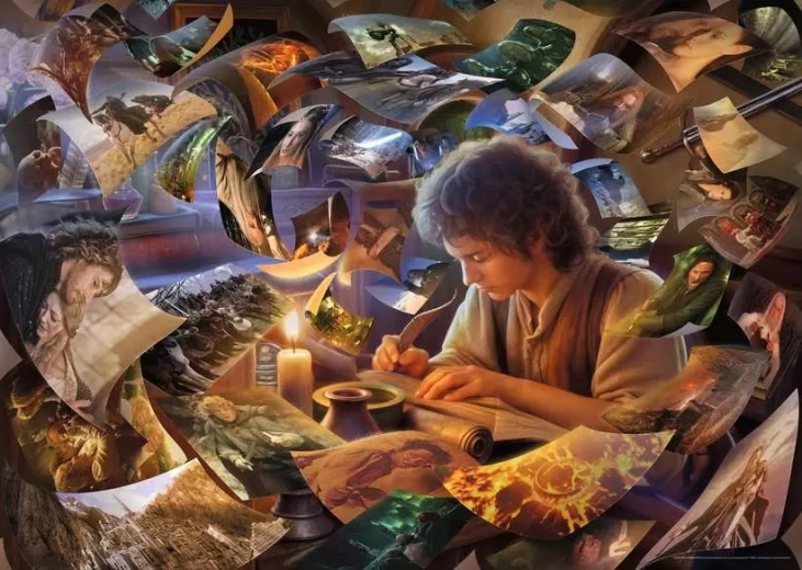 Ravensburger Puzzle Die Abenteuer des tapferen Frodo 1000 Teile