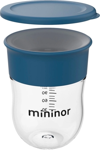 Mininor Trainingsbecher 220 ml Blue Whale - 1 Stück