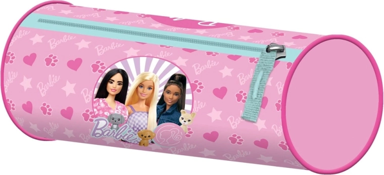 Barbie runder Federmäppchen 21 cm - 1 Stück